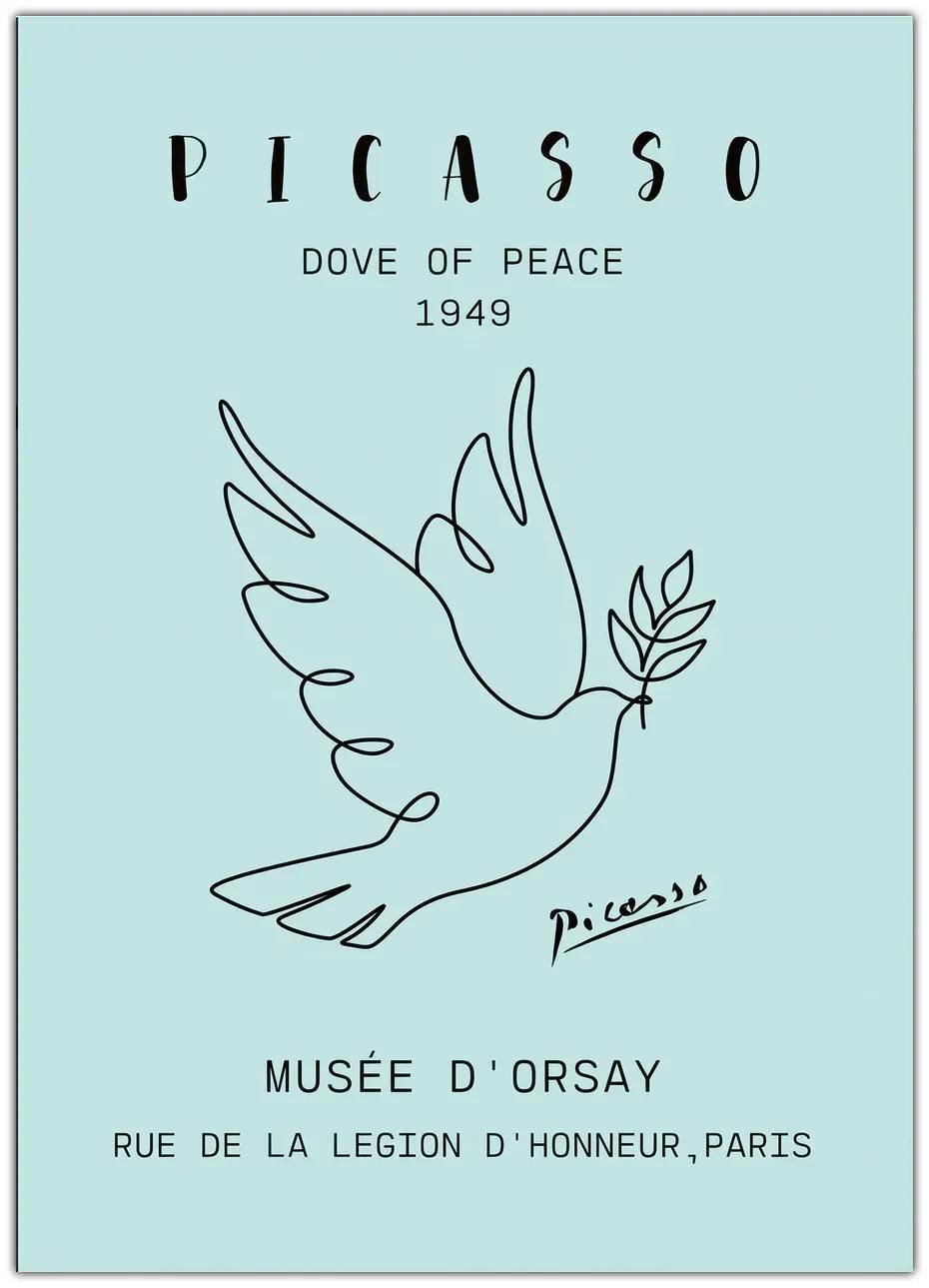 Picasso - Dove Of Peace Plakat