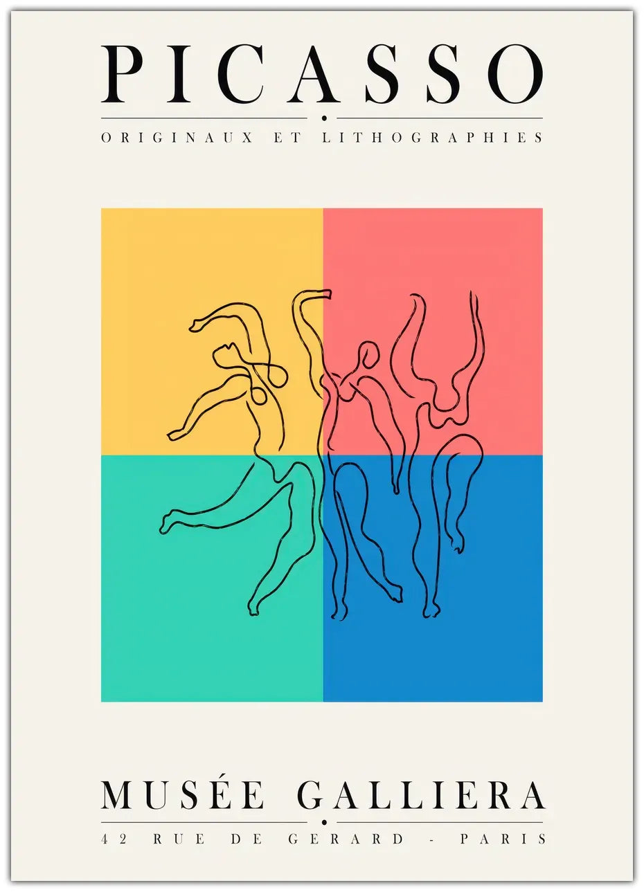 Picasso - Originaux Et Lithographies Plakat