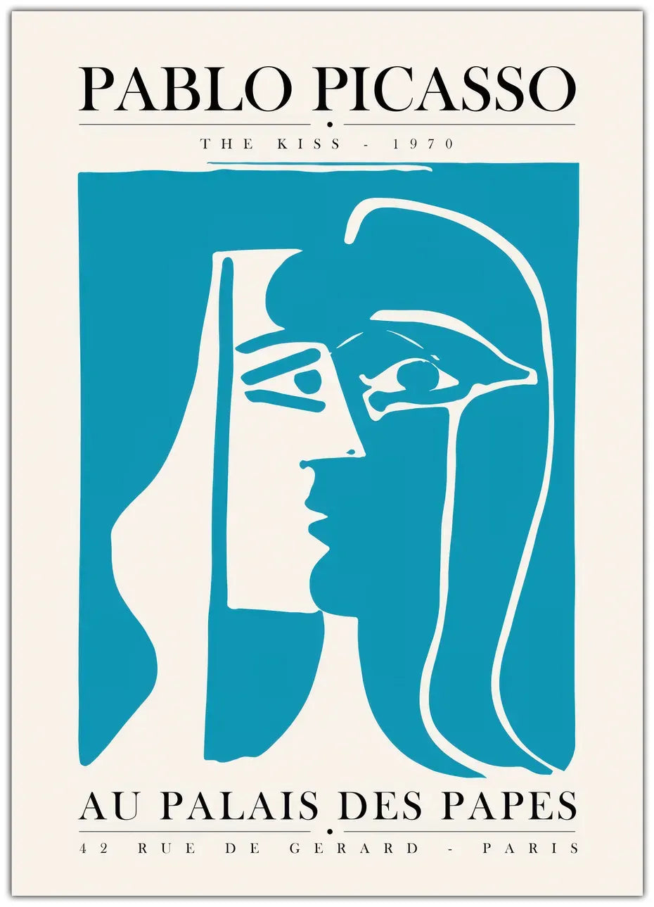 Picasso - The Kiss Plakat