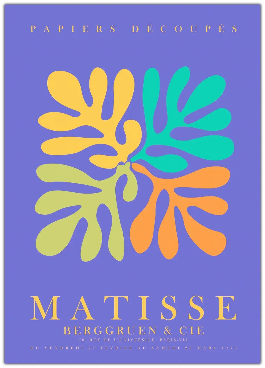 Henri Matisse - Purple Plakat
