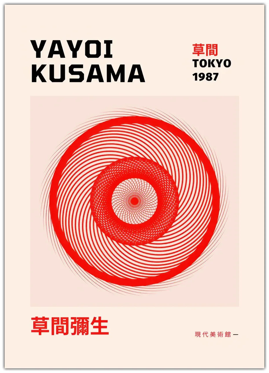 Yayoi Kusama – Tokio 1987 Poster