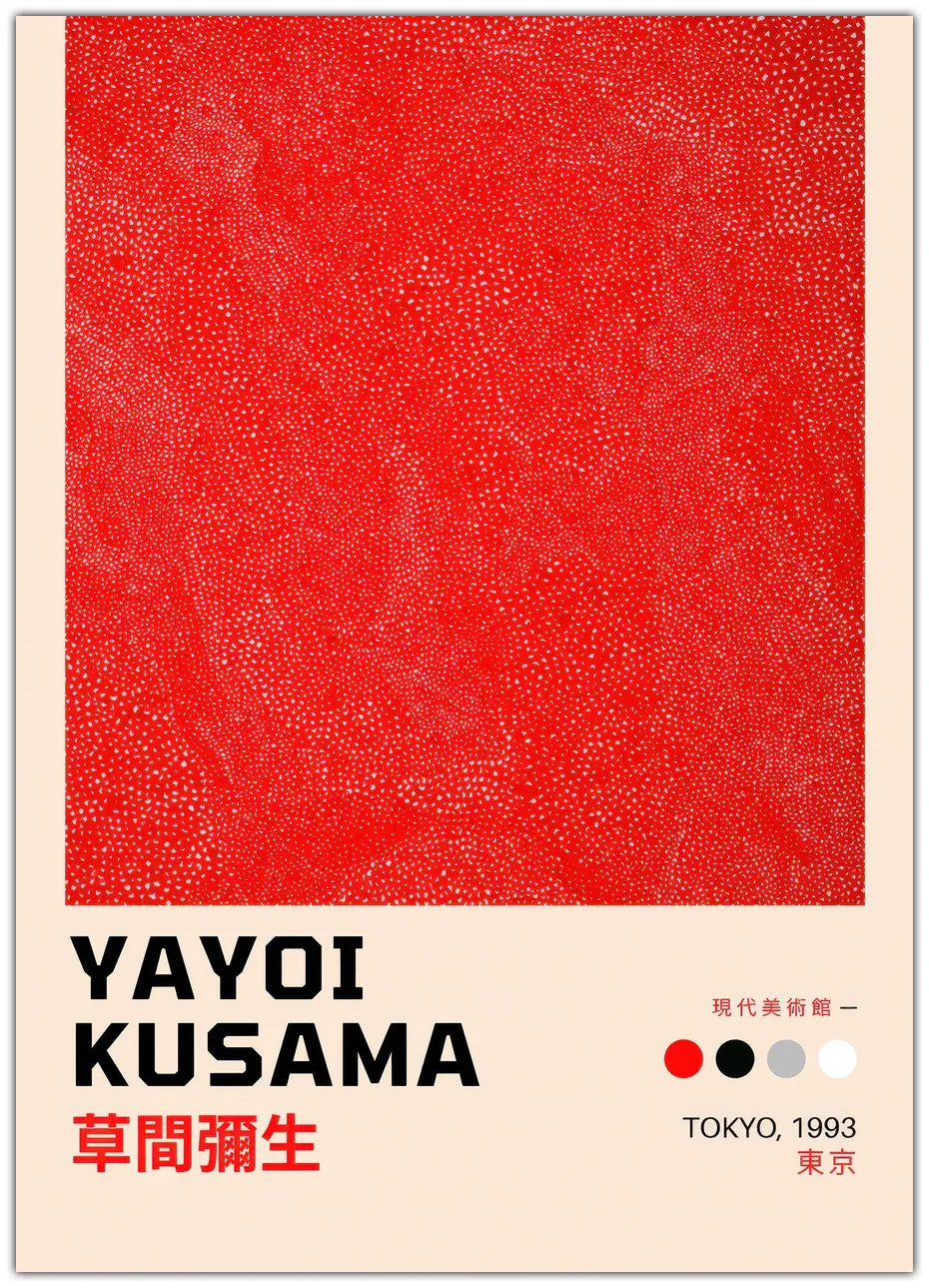Yayoi Kusama – Tokio 1993 Poster