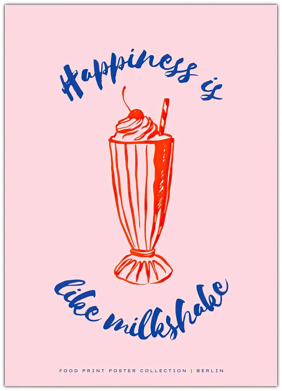 Milkshake Plakat