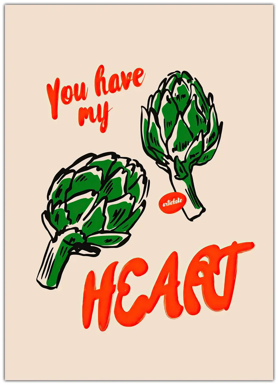 Artichoke Plakat