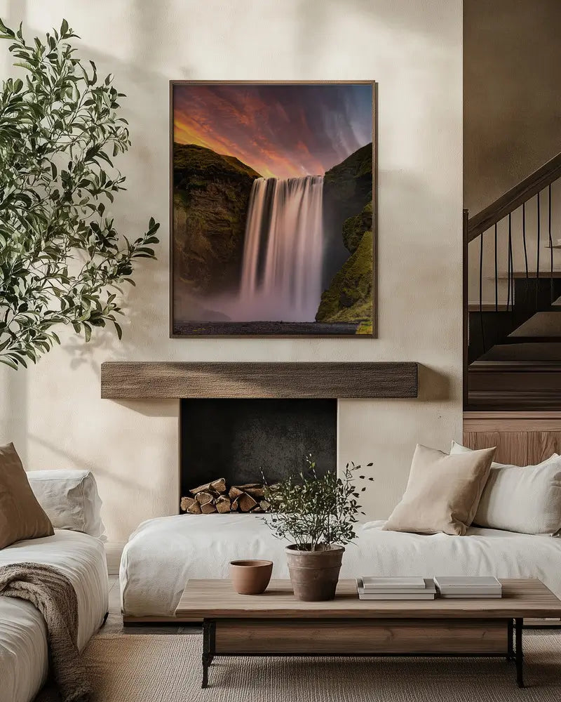 skogafoss Plakat