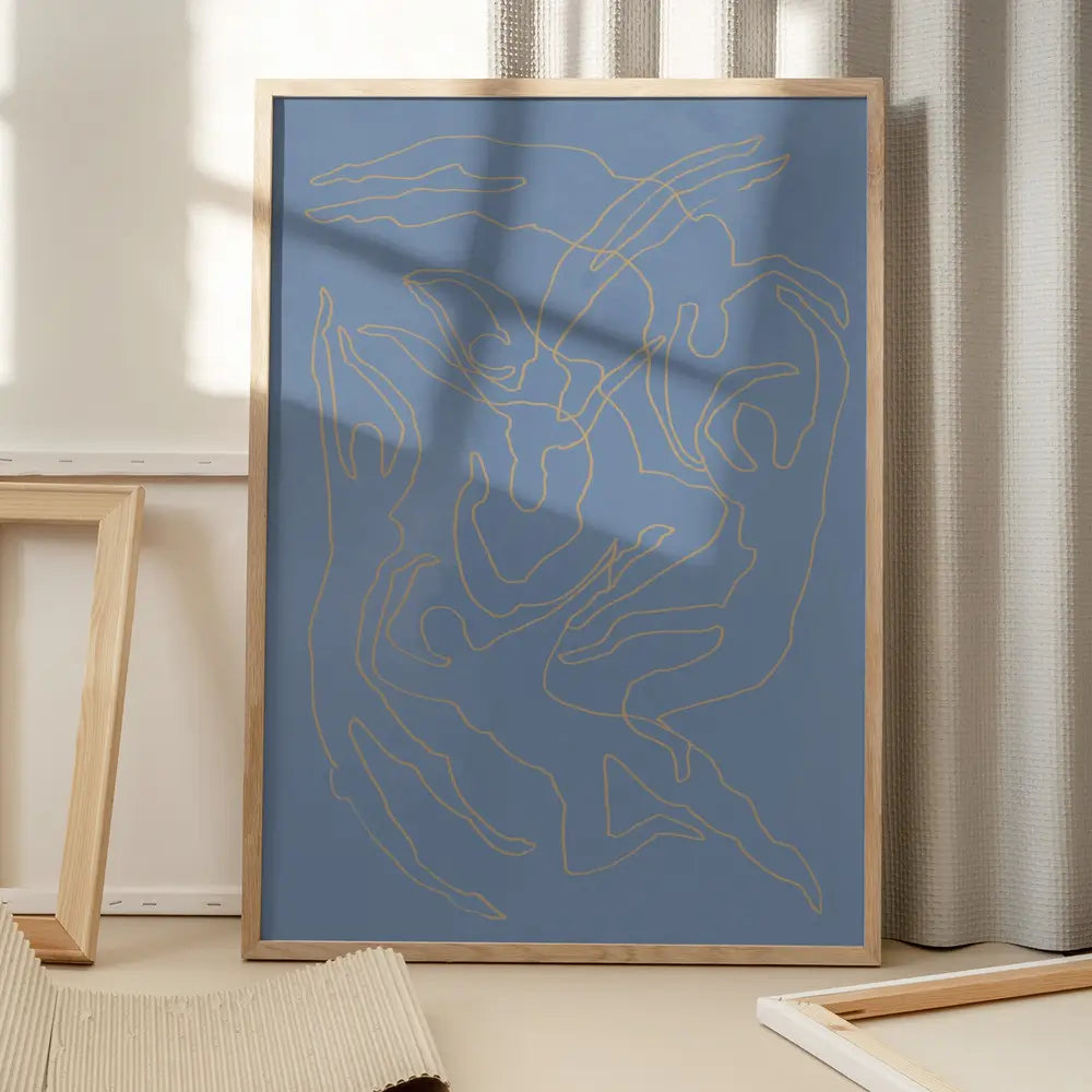 Blue Swimmers Plakat
