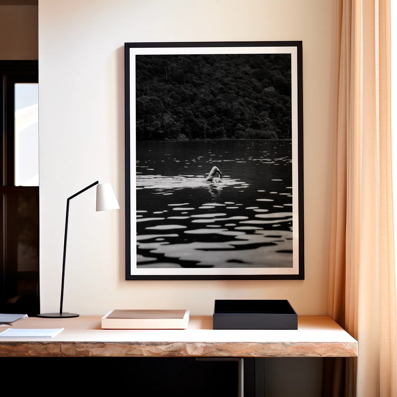 Swimming In The Wild Plakat
