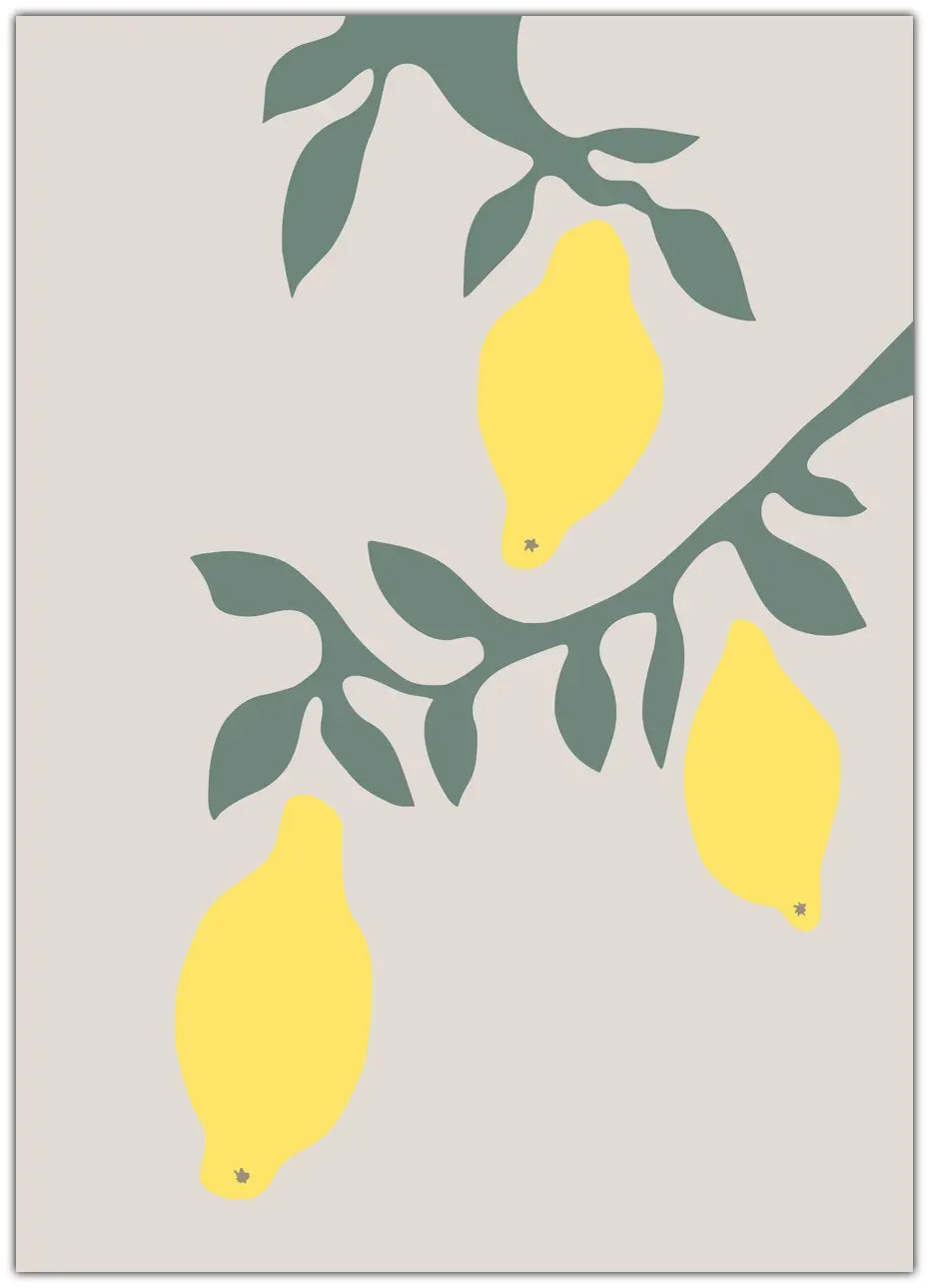 Lemons No2 Plakat