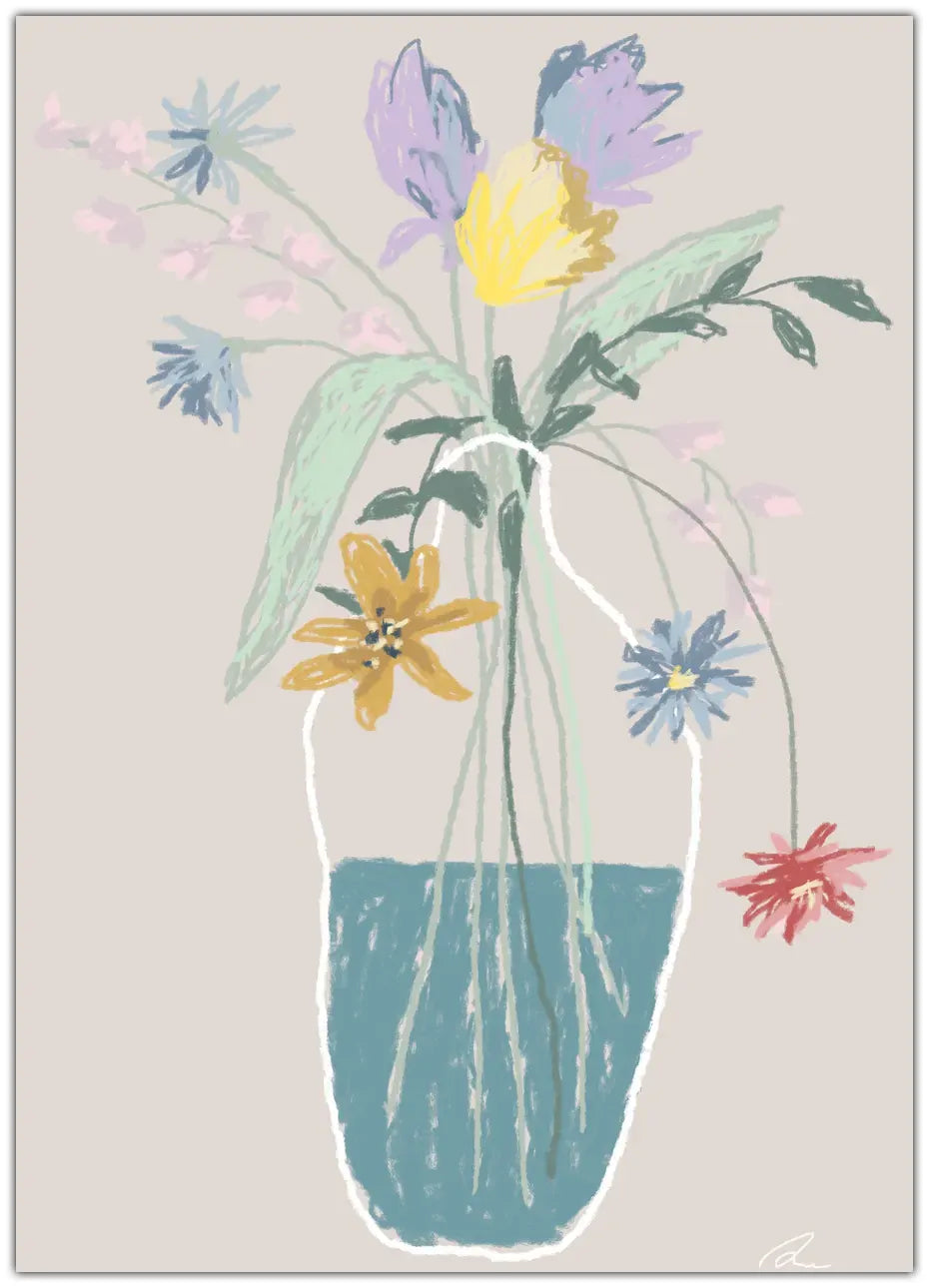 Flower Bouquet Plakat