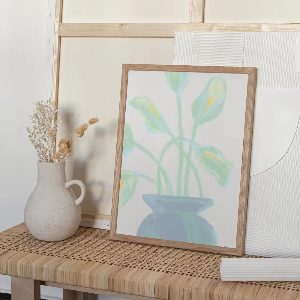 Flowers Mint Plakat