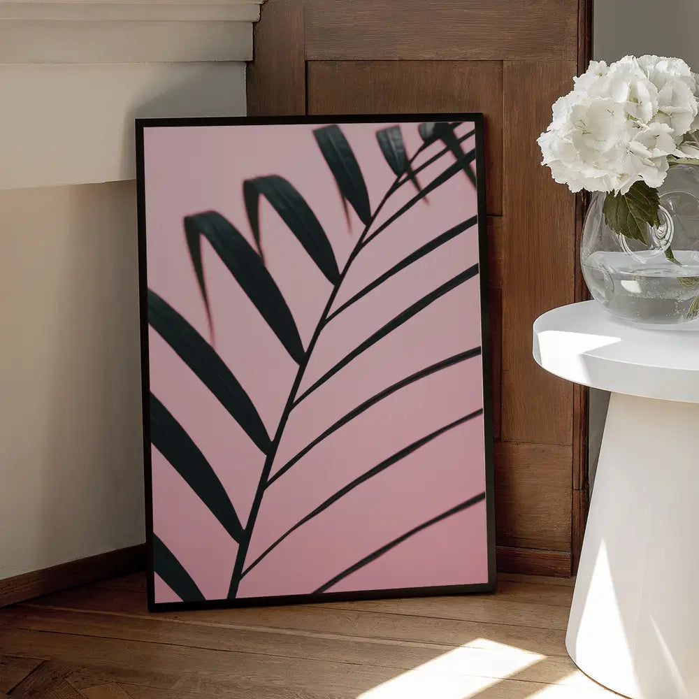 Graphic palm leaf 2 Plakat
