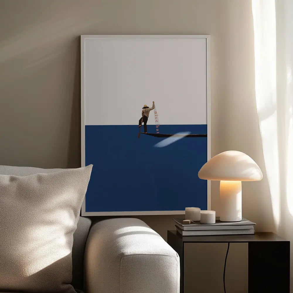 Fishing for compliments Plakat