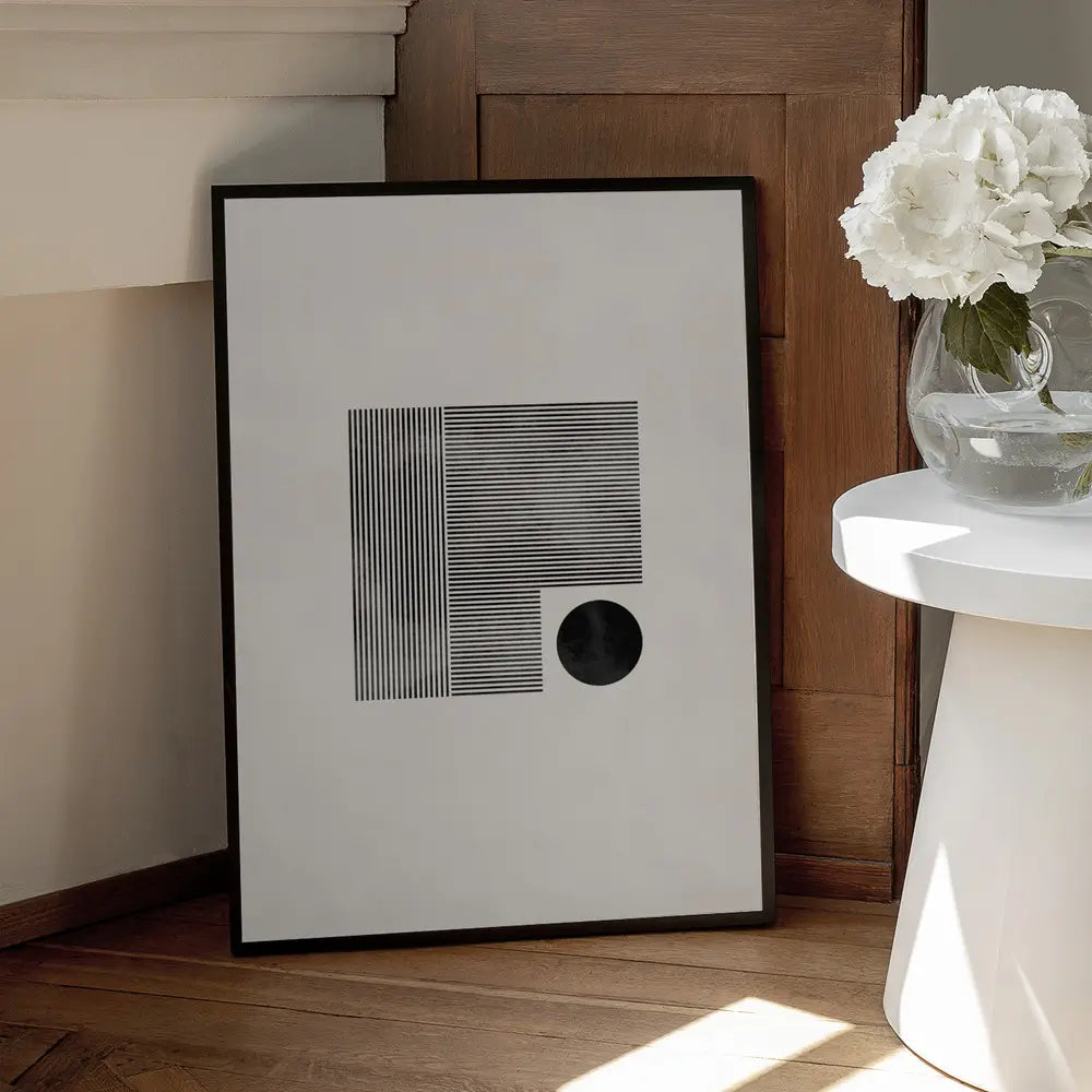 Minimalist square Plakat