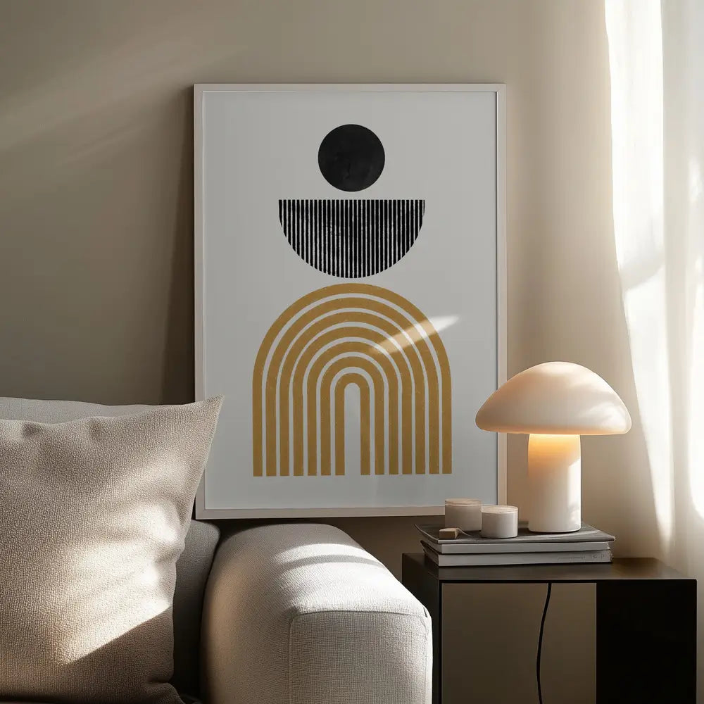 Midcentury Composition Plakat