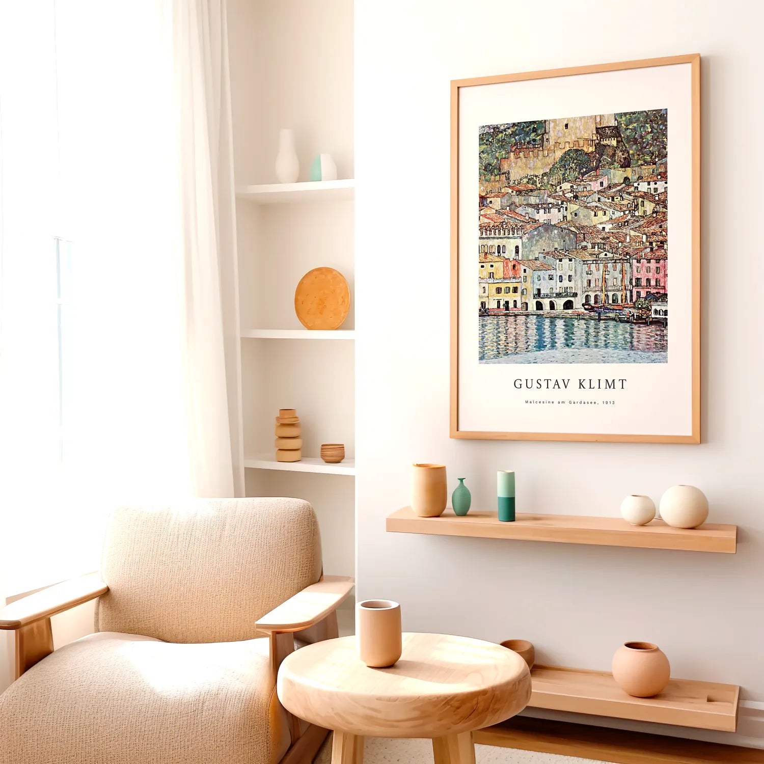 Gustav Klimt - Malcesine Am Gardasee Plakat