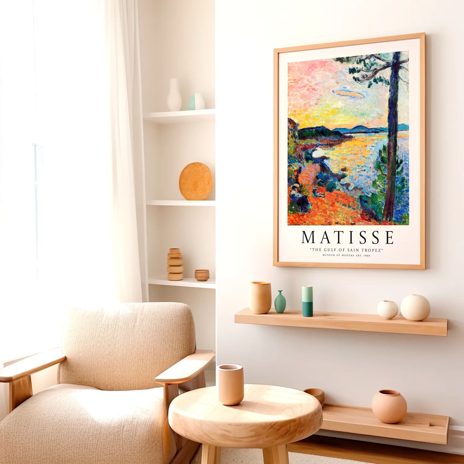 Henri Matisse - The Gulf, St. Tropez Plakat