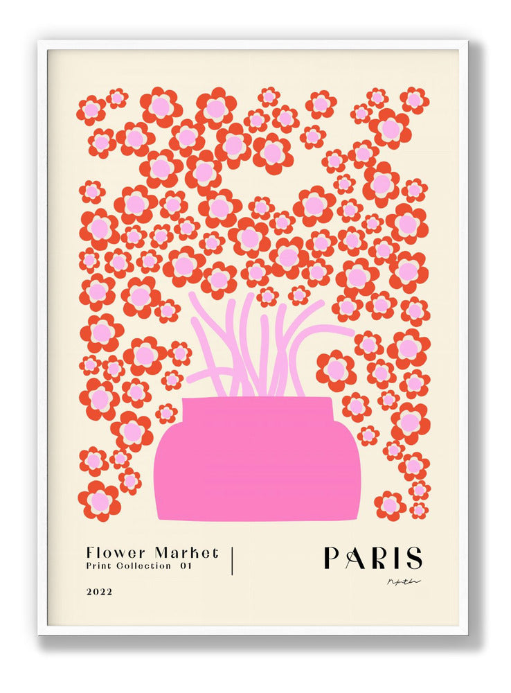Paris Flower Plakat