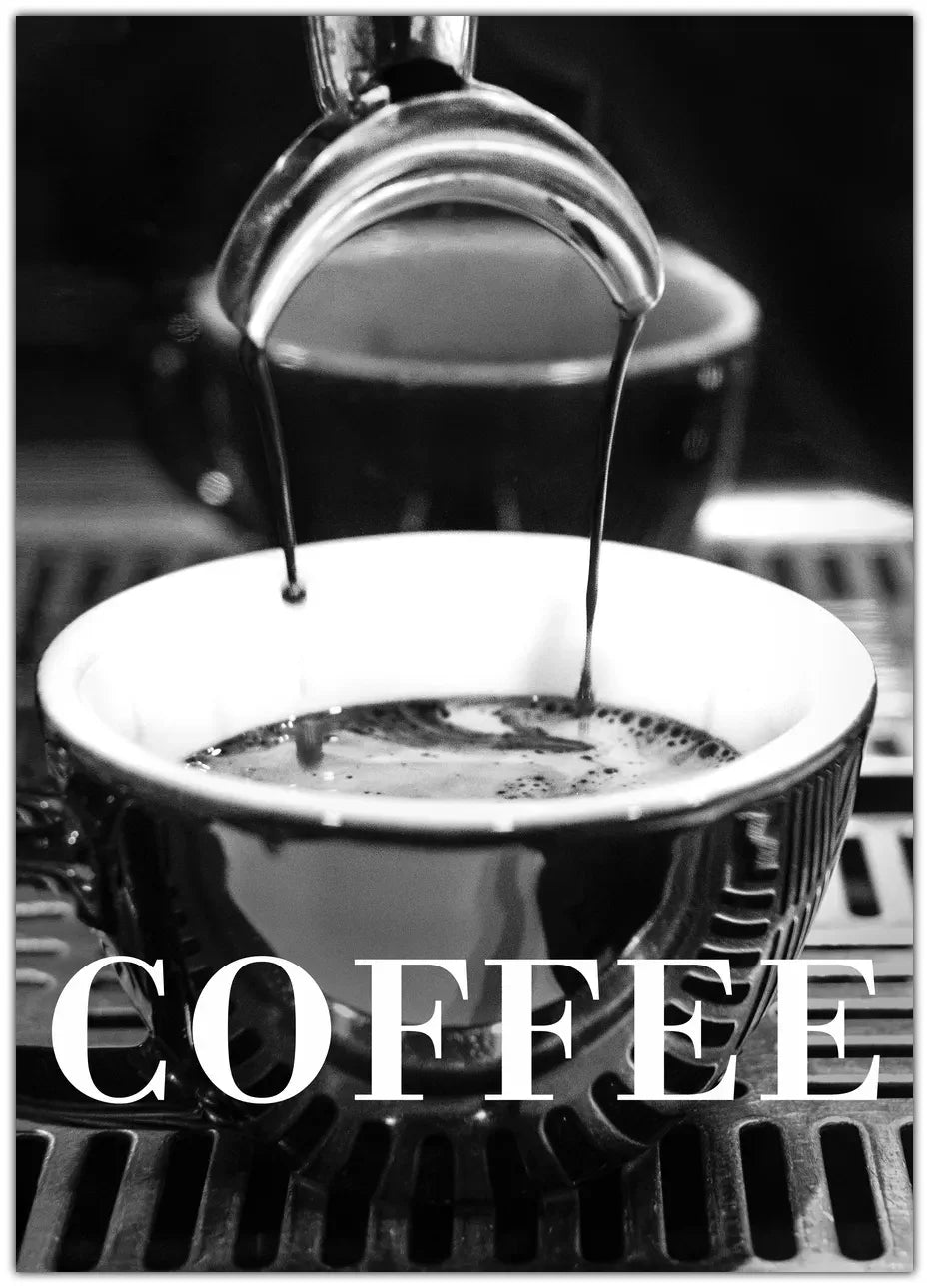 Coffee Text 2 Plakat