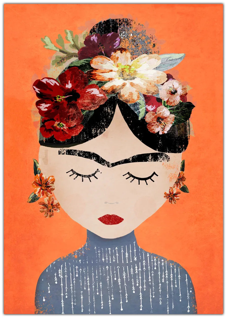 Frida (Orange Version) Plakat