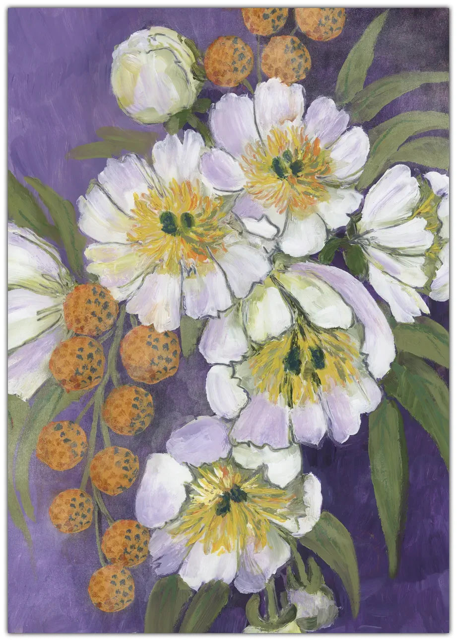 Choi painterly bouquet Plakat