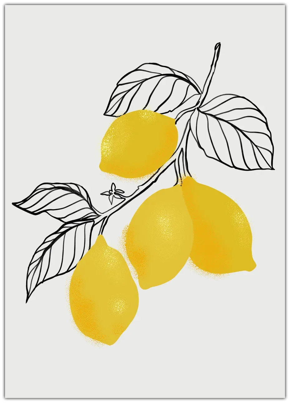 Lamya lemons Plakat