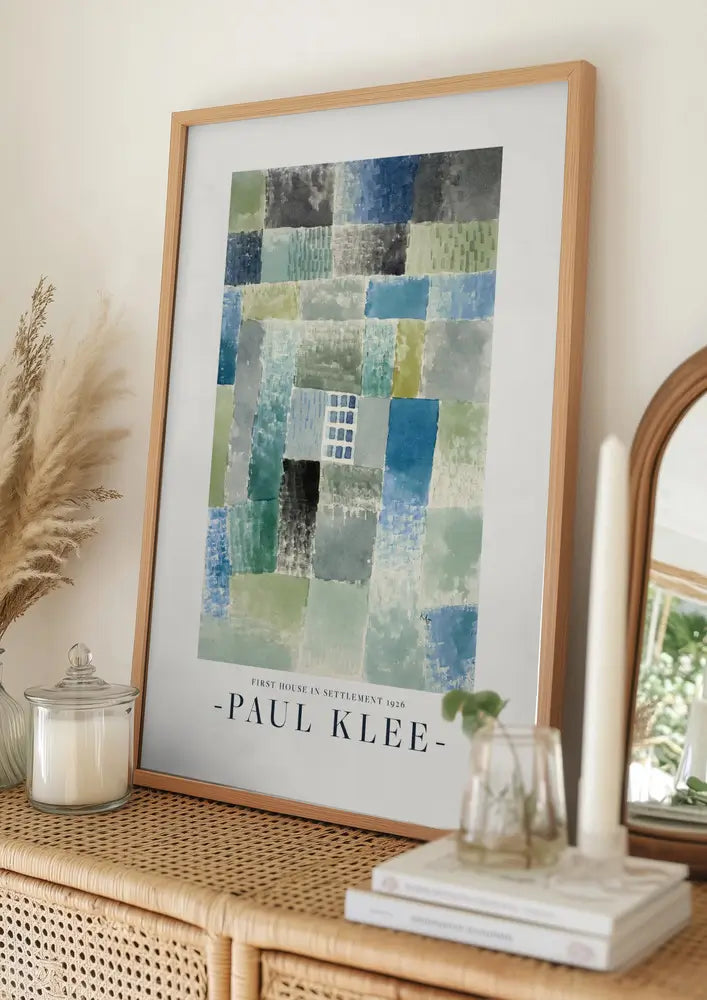 First House in a Settlement 1926 Plakat