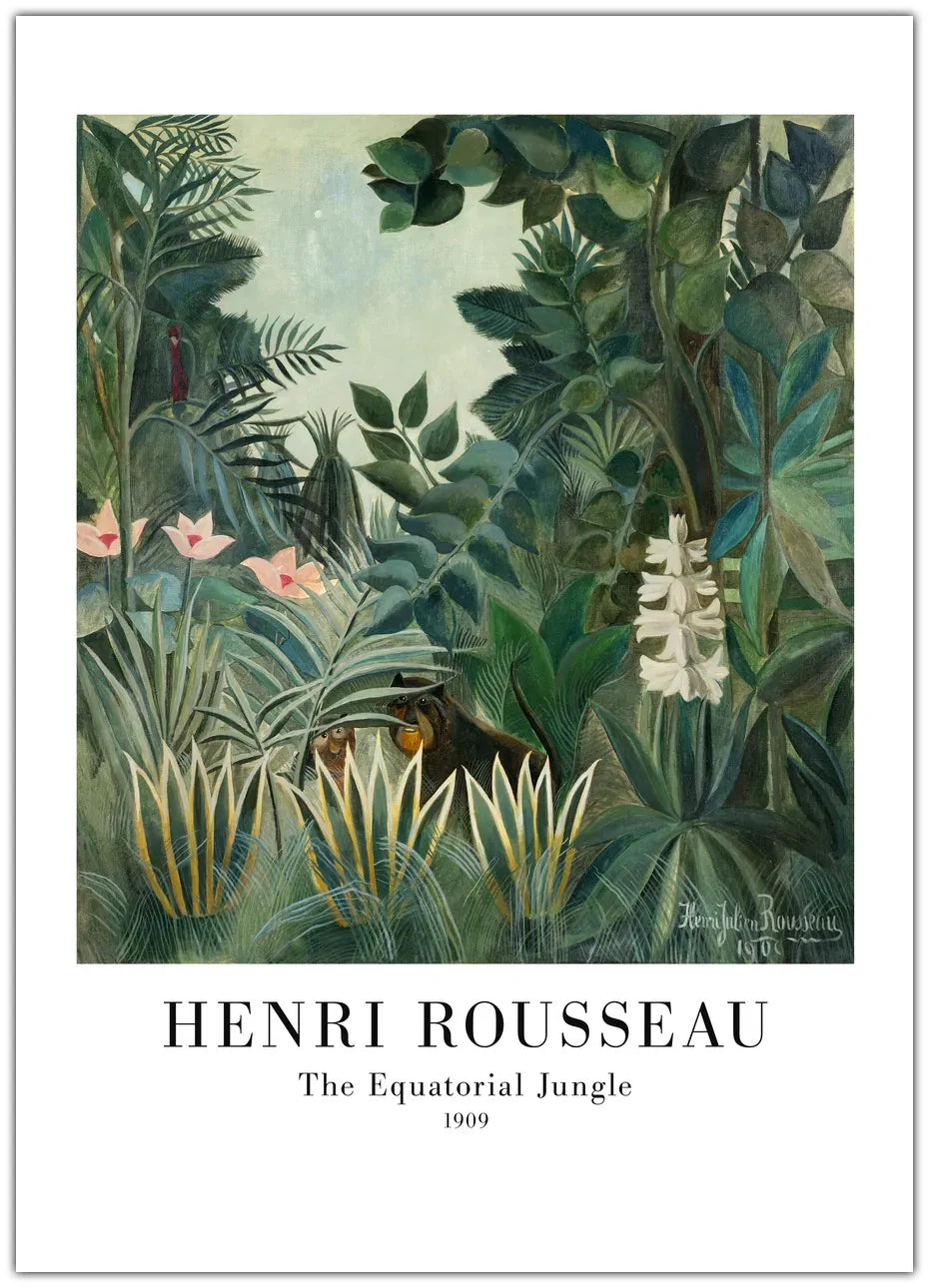 The Equatorial Jungle Plakat