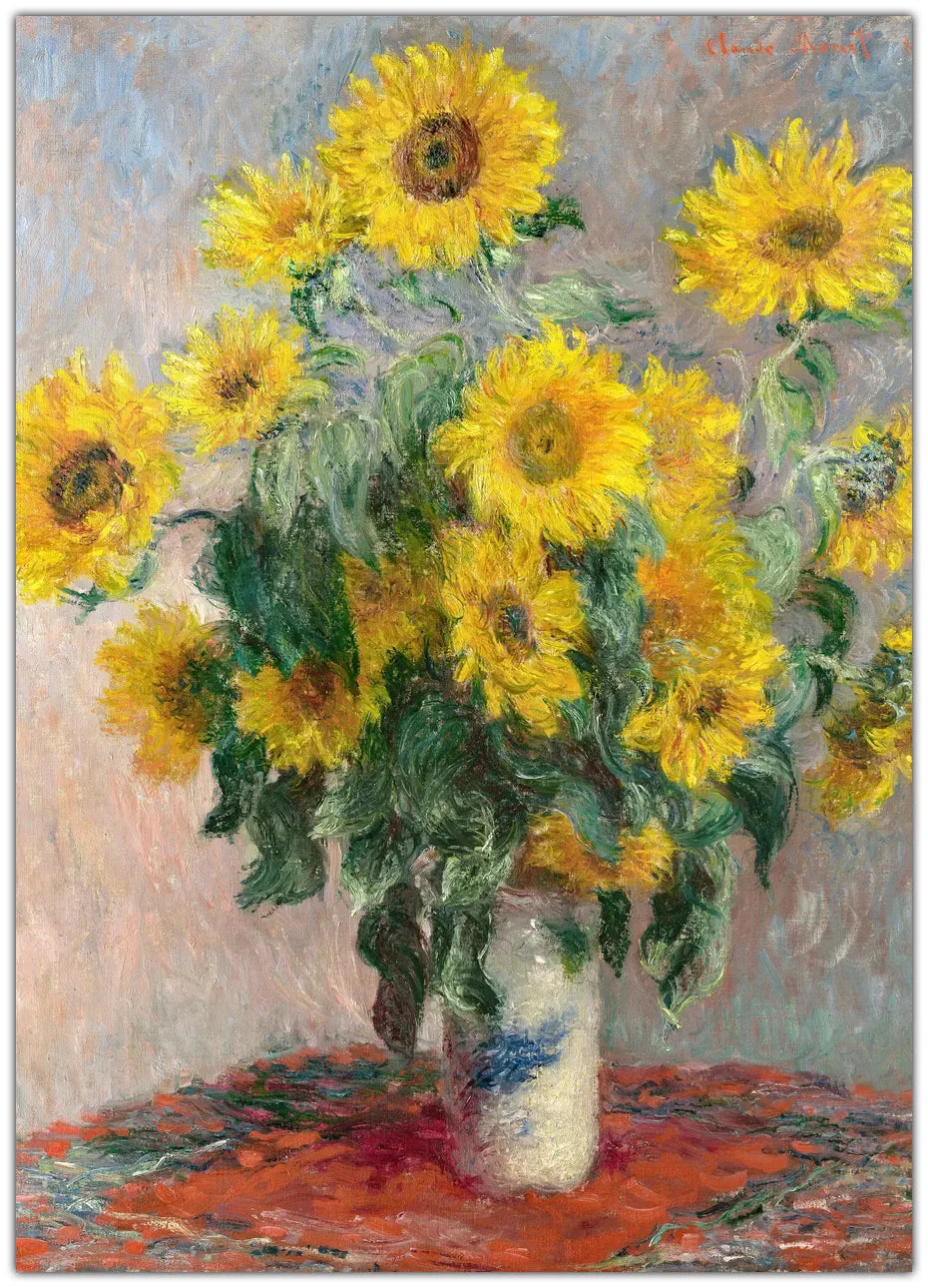 Bouquet Of Sunflowers Plakat