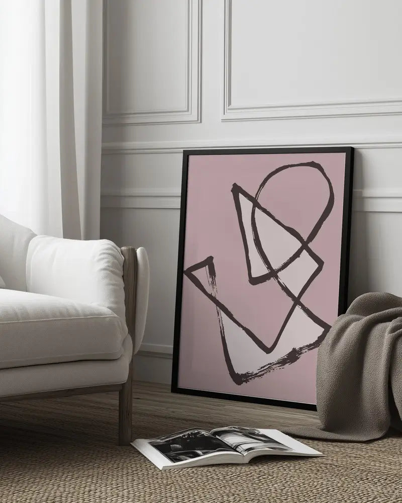 Abstract Shapes Plakat