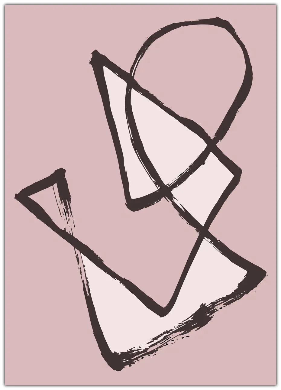 Abstract Shapes Plakat
