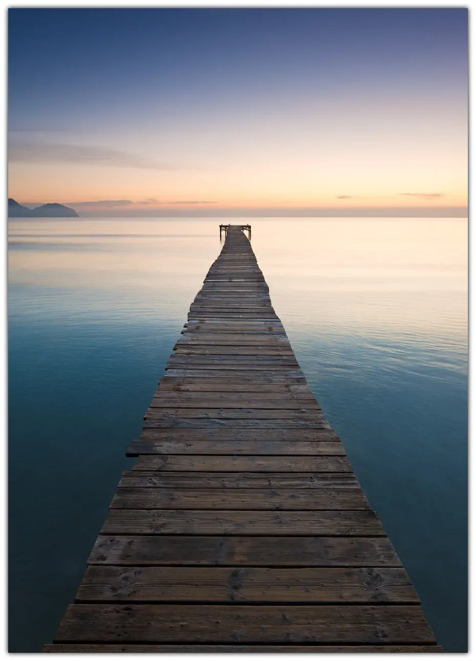 Blue Jetty Plakat