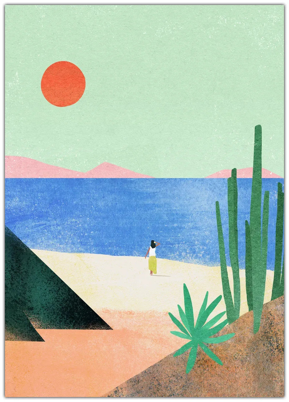 Beach Girl ii Plakat