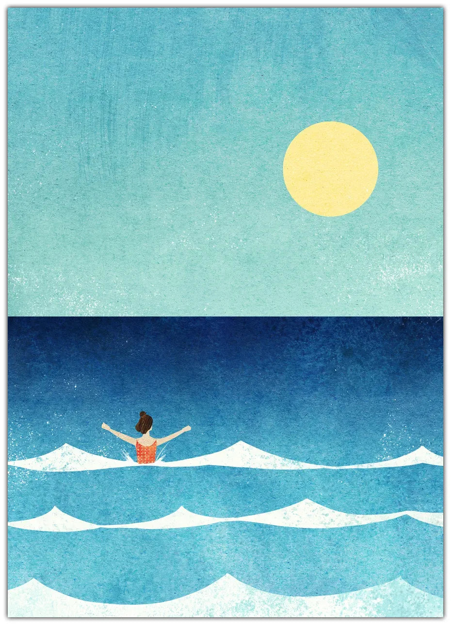 Sea Swim ii Plakat