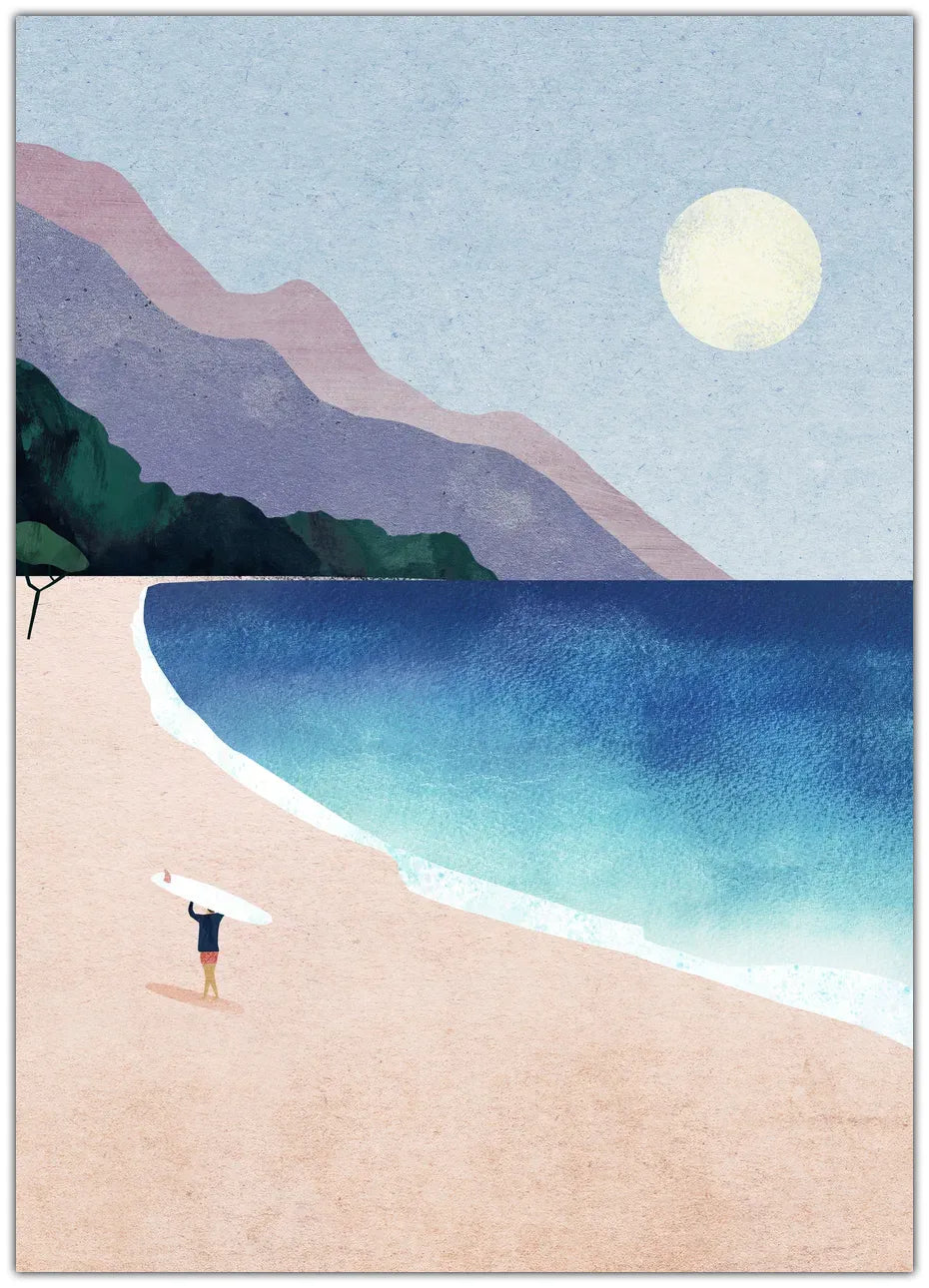 Surf Beach Plakat