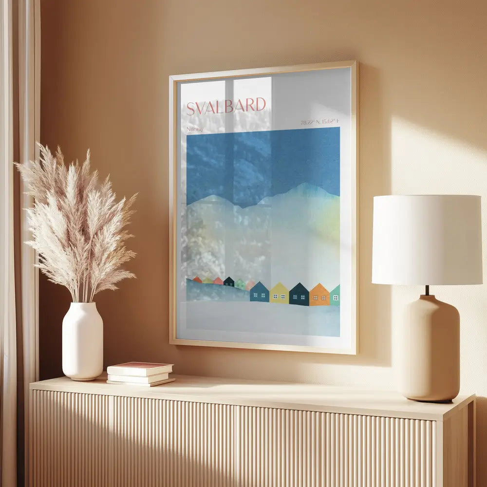 Svalbard Norway Plakat