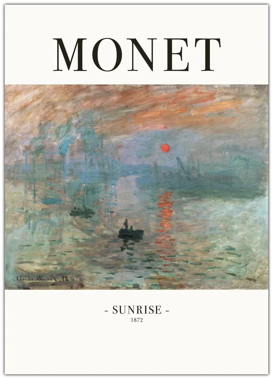 Sunrise 1872 Plakat
