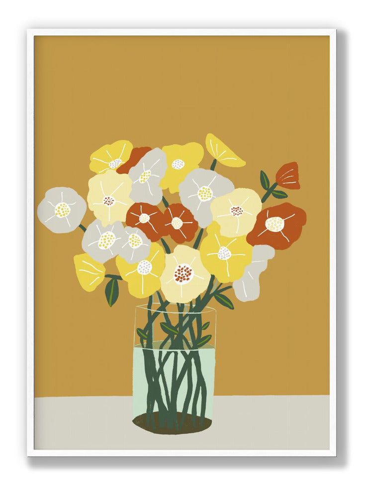 Vase of Flowers Plakat