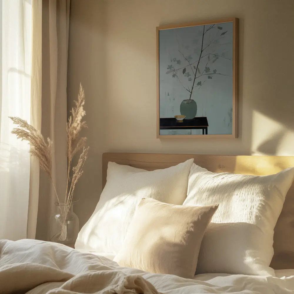 Branch in Vase Plakat