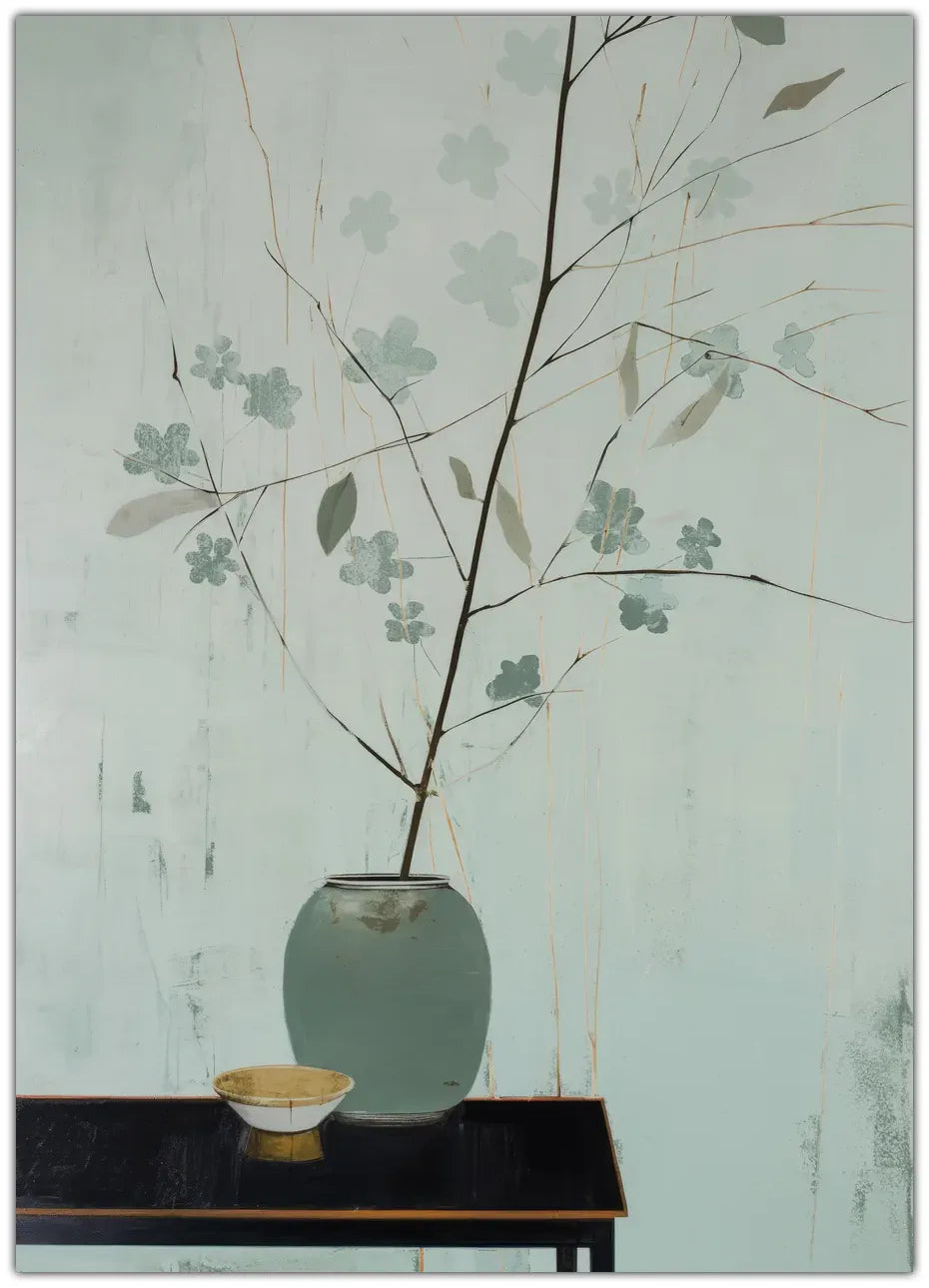 Branch in Vase Plakat