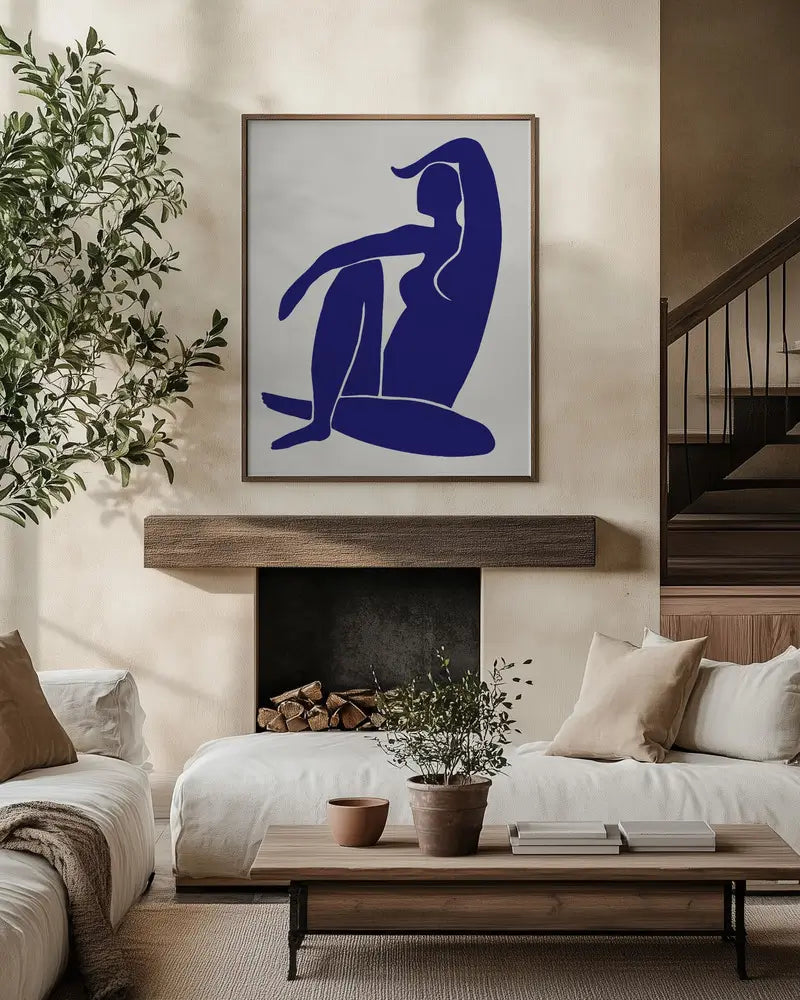 Figure Bleu Plakat