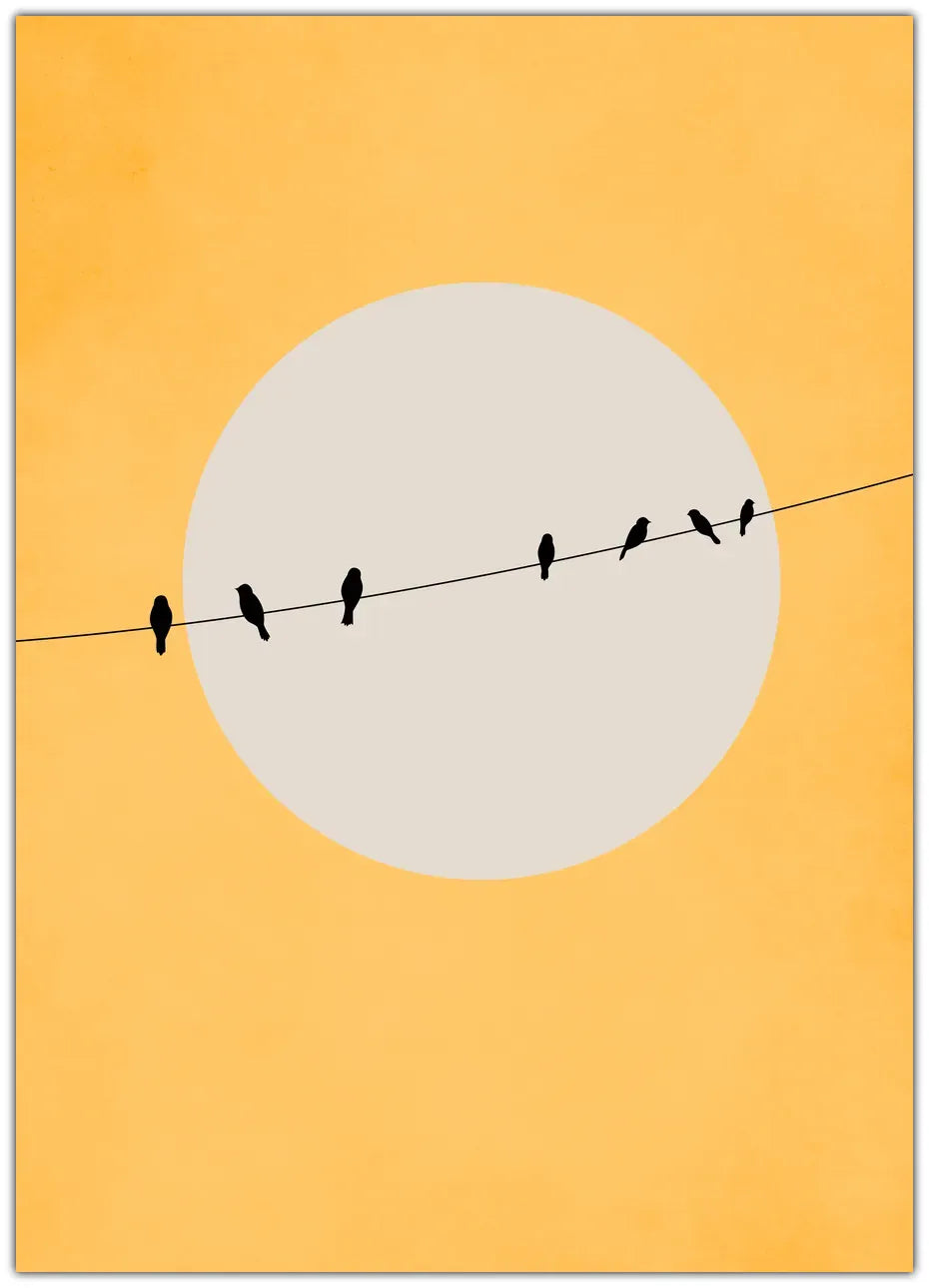 Chirping and Chilling Plakat