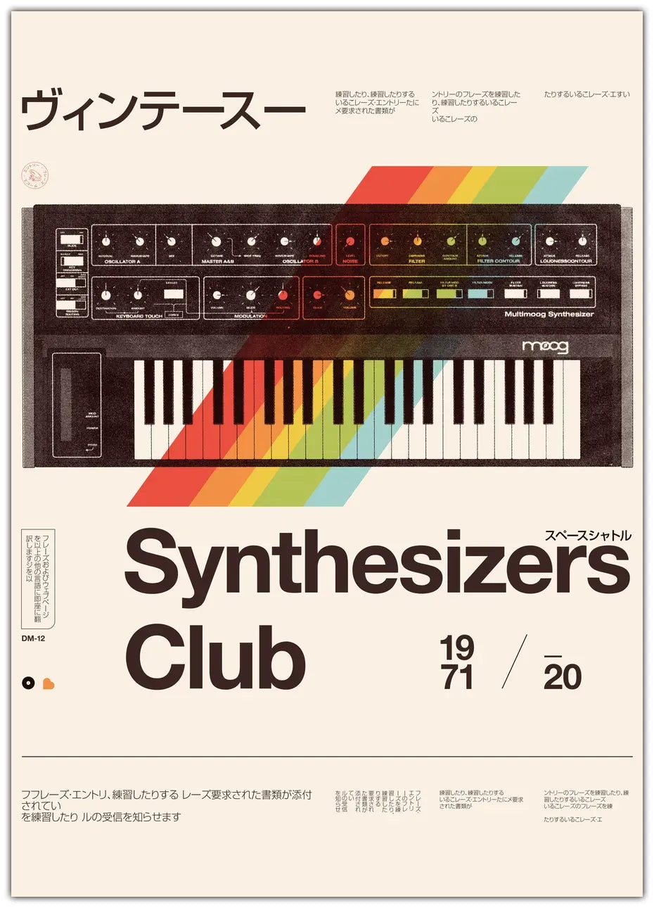 Synthe Club Plakat