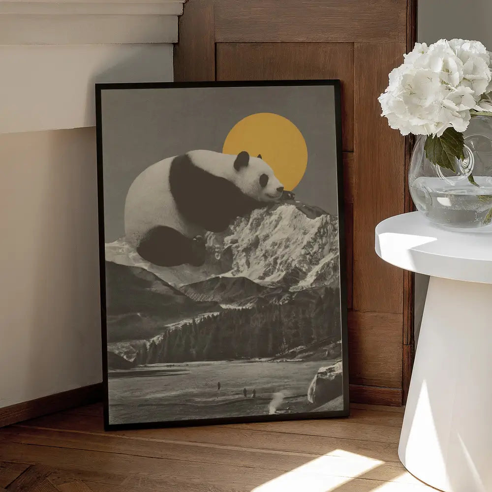 Giant Panda Nap Plakat