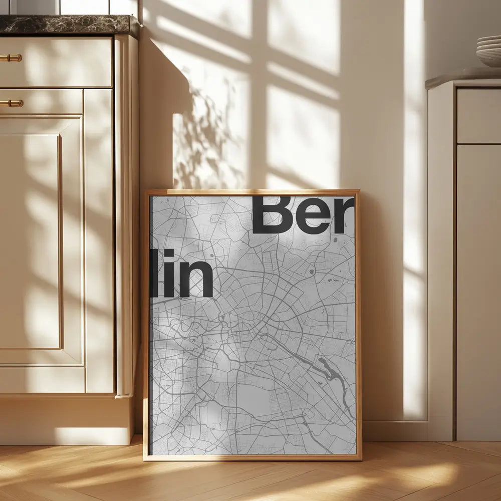 Berlin City Plakat