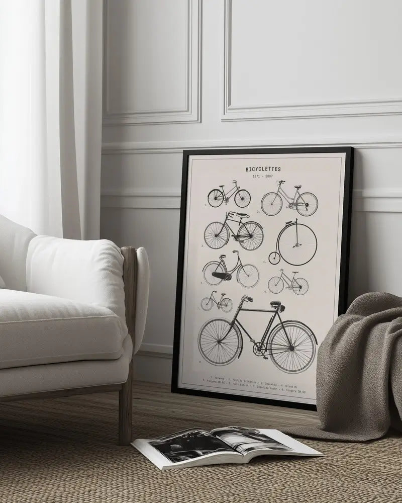 Bicyclettes Plakat
