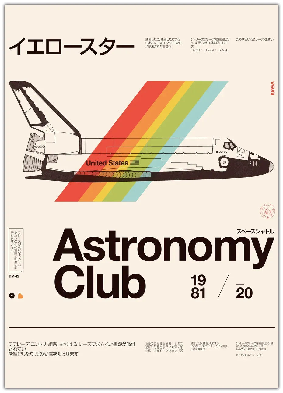 Astronomy Club ★★★ S Plakat