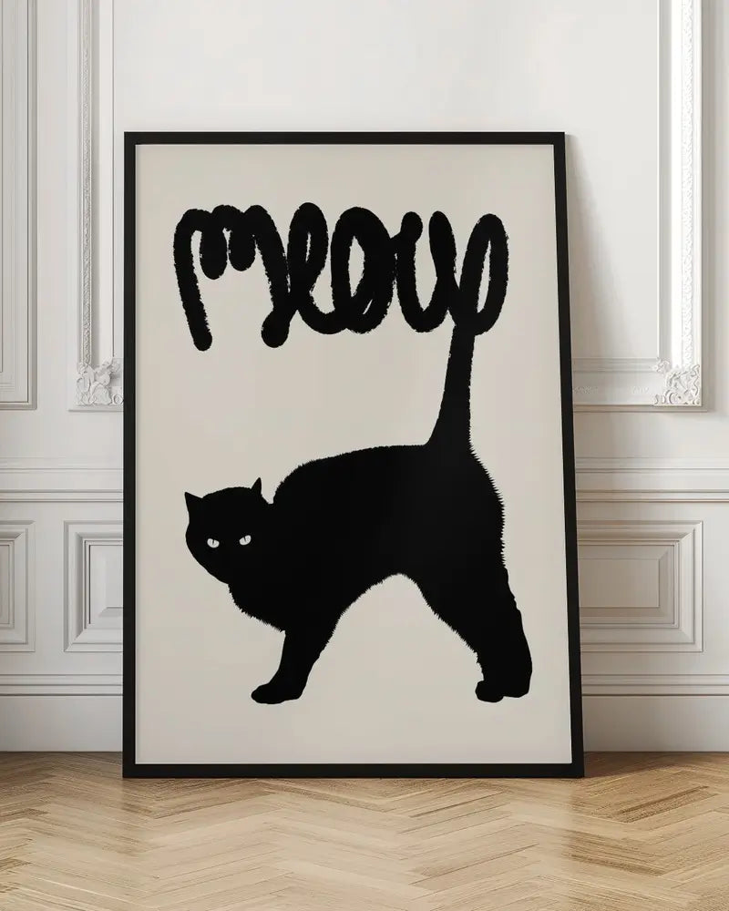 Meow Plakat