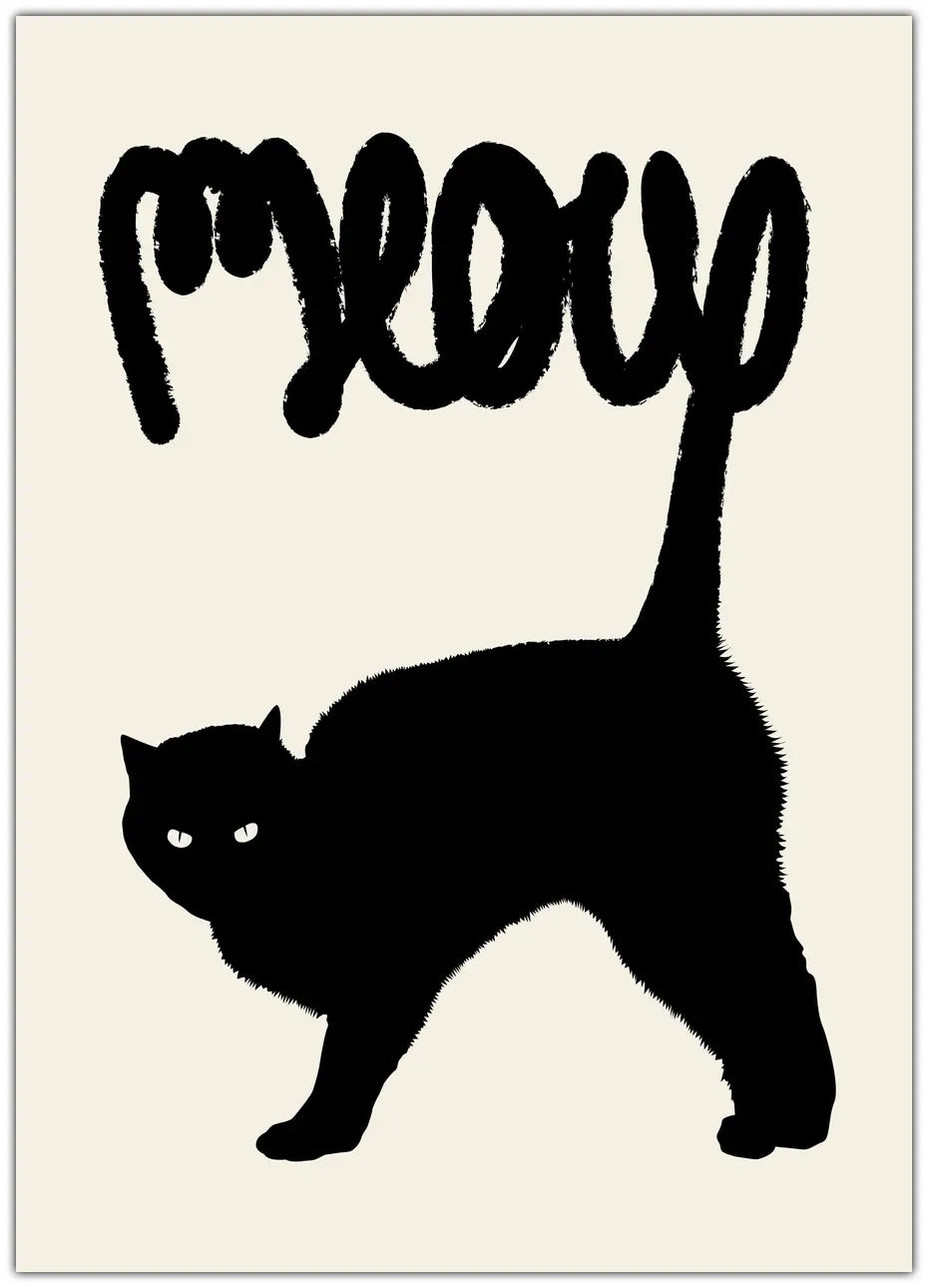 Meow Plakat
