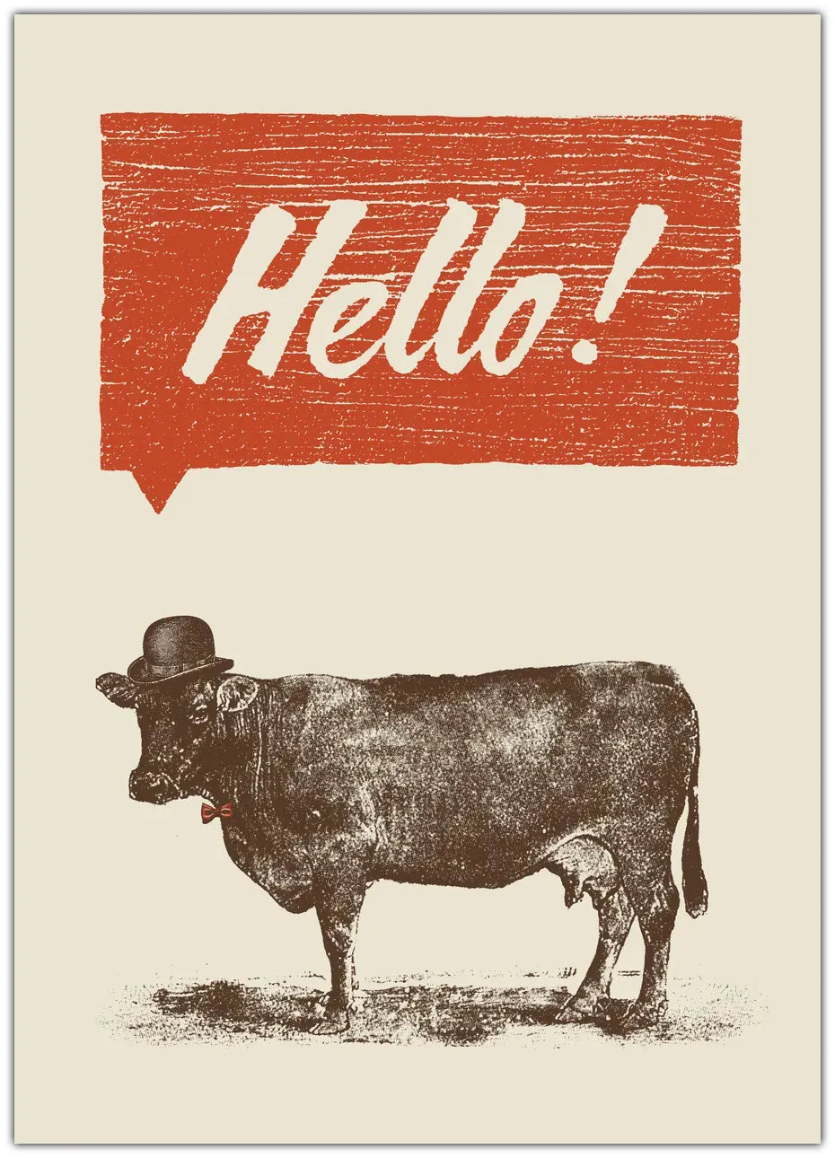 Hello Plakat