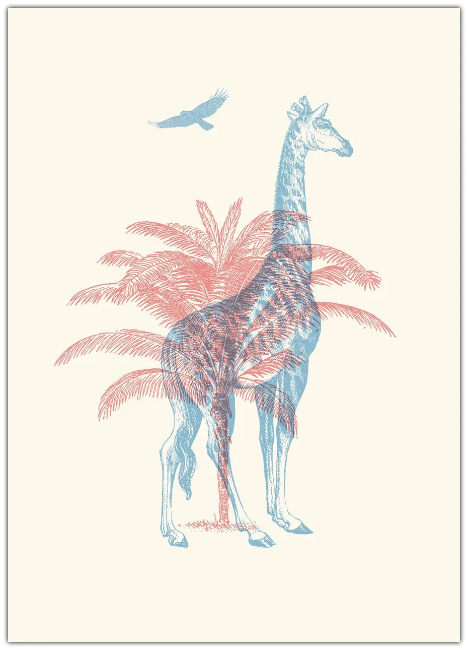Giraffe Plakat